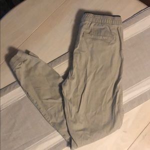 Plugg brand joggers khaki pants